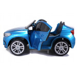 Elektrické autíčko BMW X6M - lakované - modré